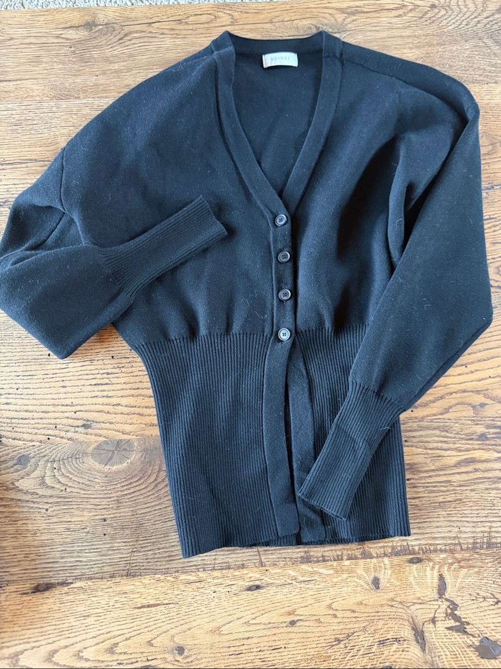Meshki Alexia Buttoned Oversized Cardigan